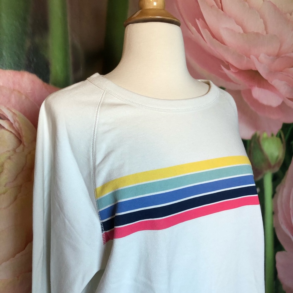 Gap rainbow stripe sweater